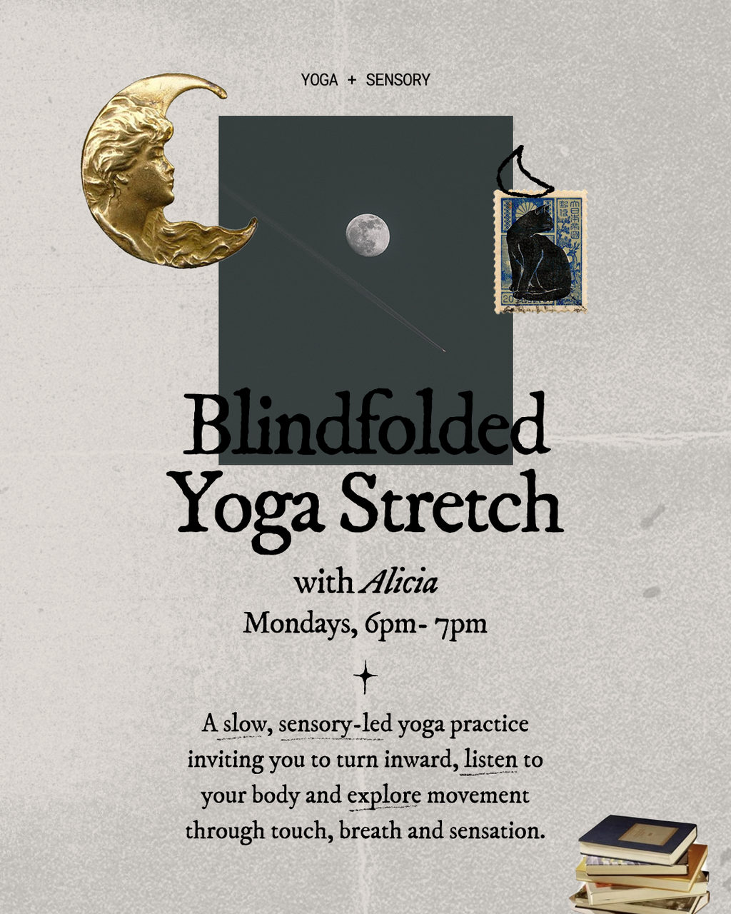 Blindfolded Yoga Stretch