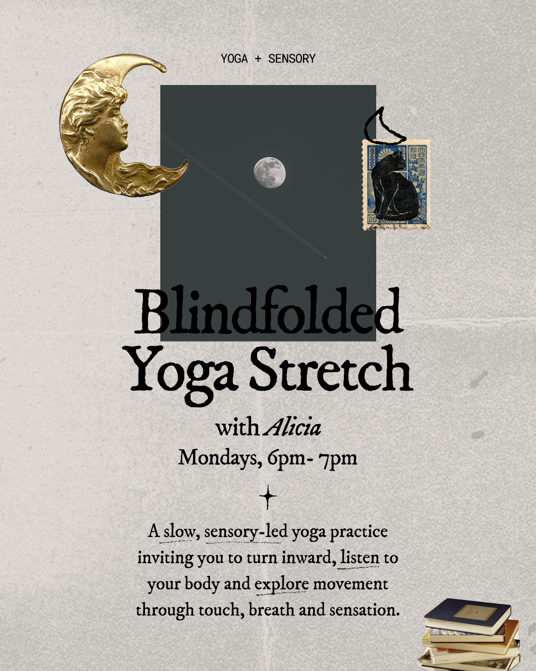 Blindfolded Yoga Stretch
