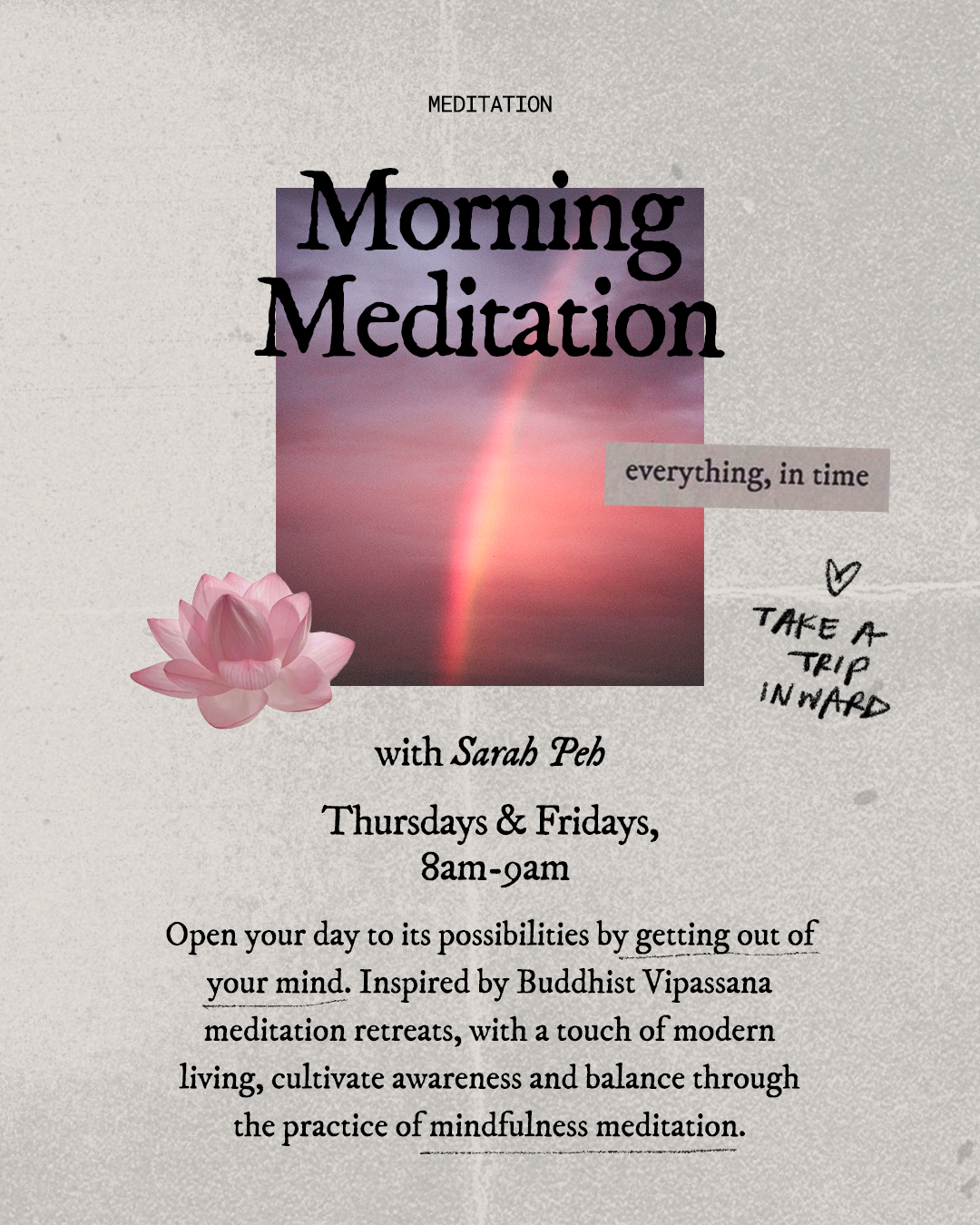 Morning Meditation