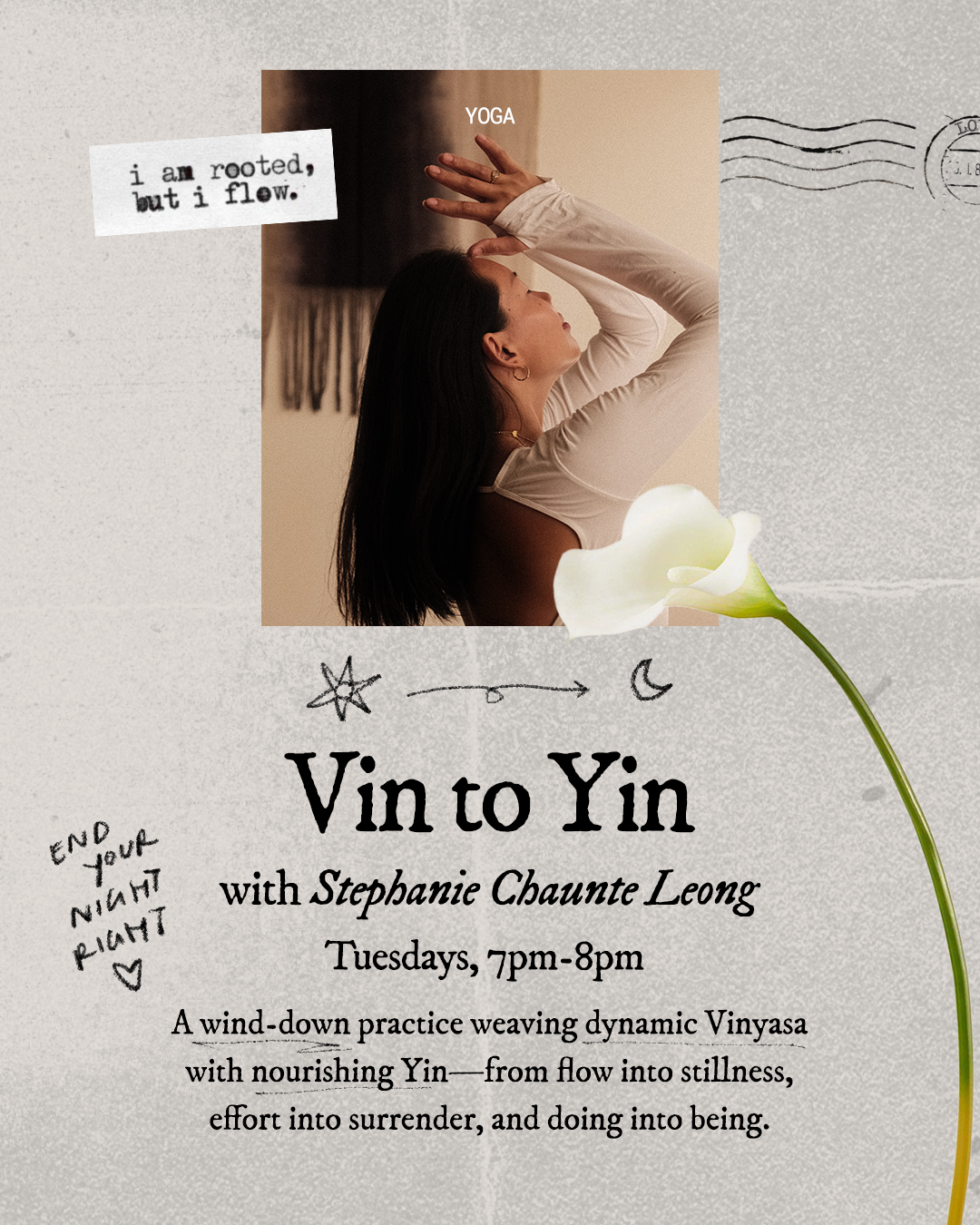 Vin to Yin yoga