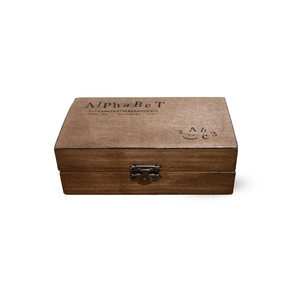 Alphabet Serif Stamp Box Set
