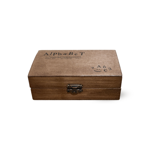 Alphabet Serif Stamp Box Set