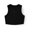 Zodiac Black Crop Top - Cancer