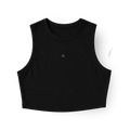 Zodiac Black Crop Top - Libra