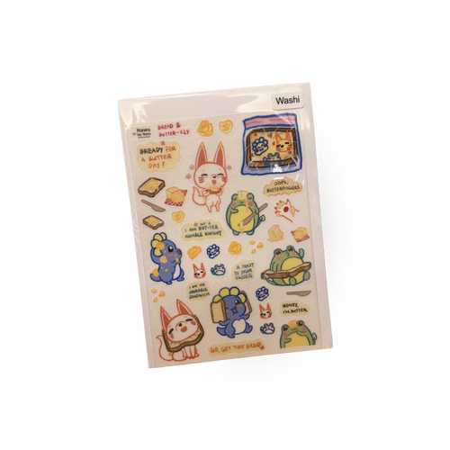 Bread & Butter-fly Sticker Sheet