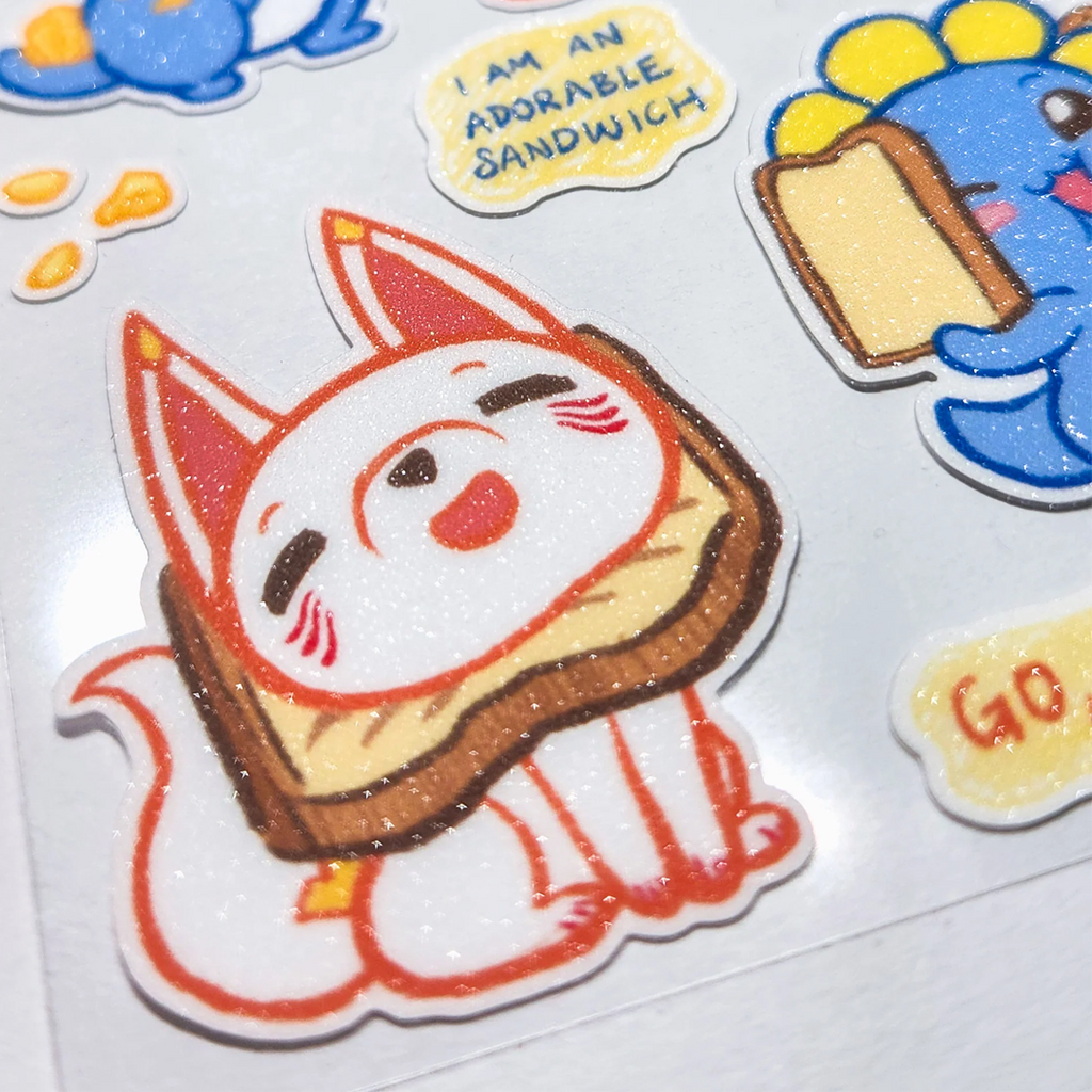 Bread & Butter-fly Sticker Sheet