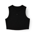 Zodiac Black Crop Top - Taurus