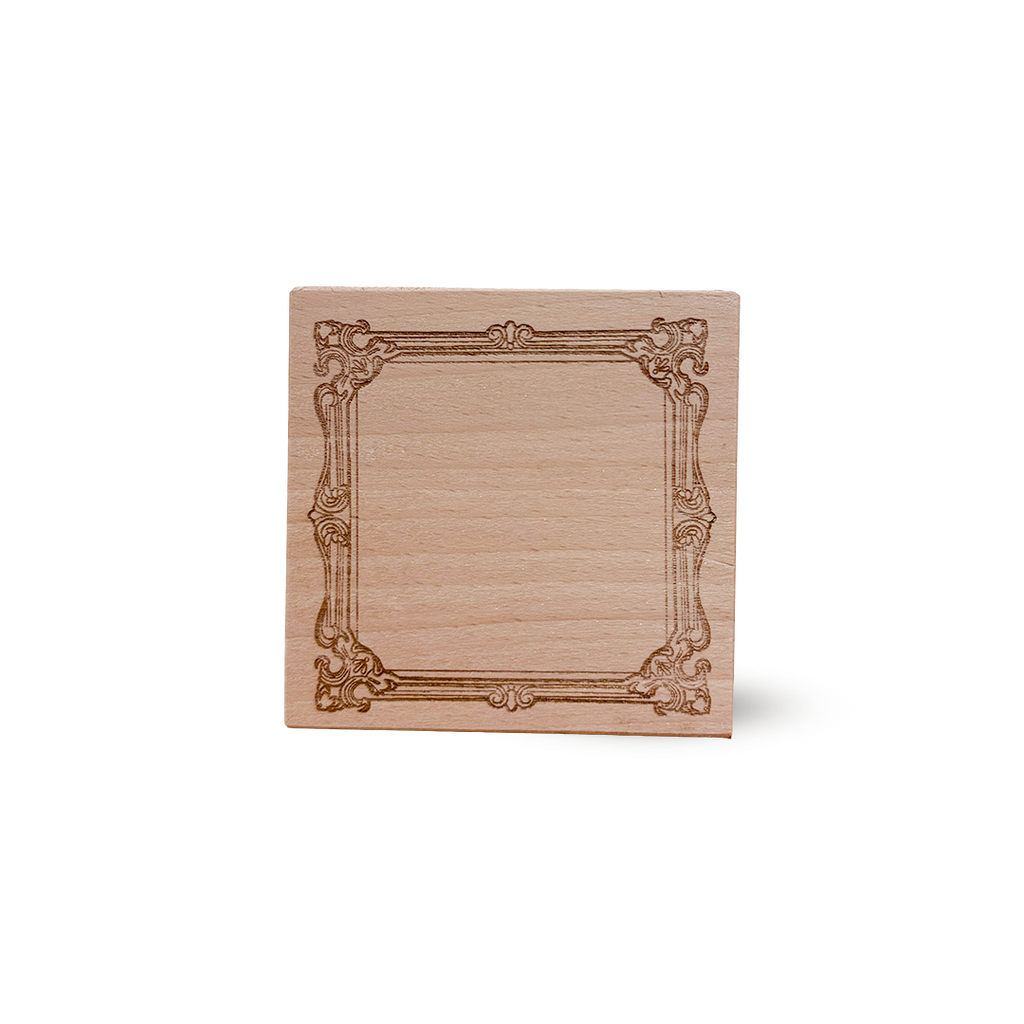 Vintage Square Frame Stamp