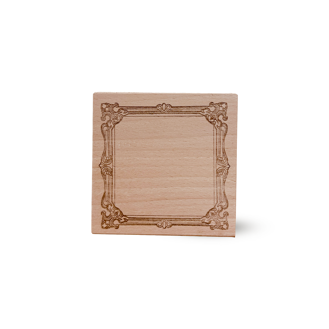 Vintage Square Frame Stamp