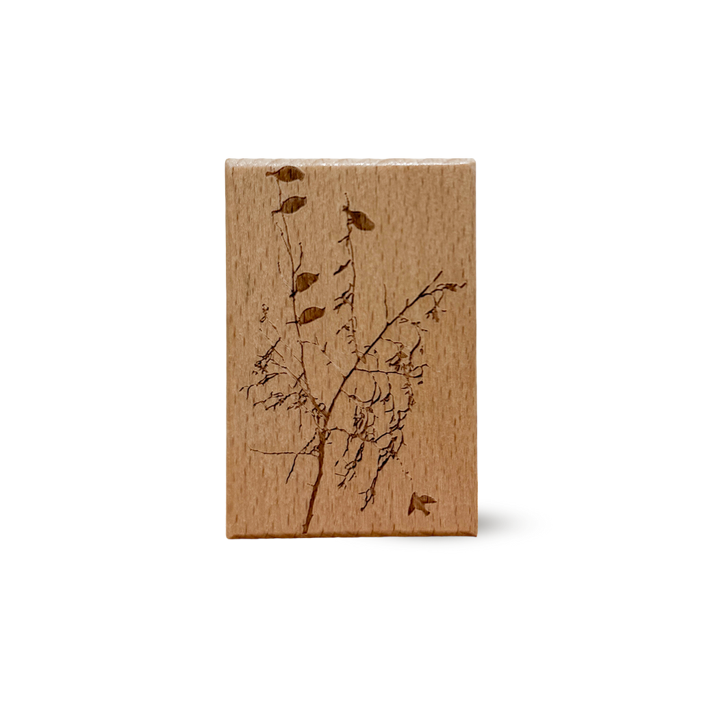 Branch with Birds Stamp